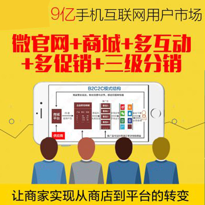 定制开发一套微信分销商城系统